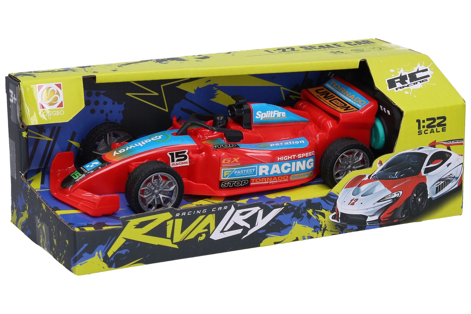 Formule Tornado RC na dálkové ovládání 19,5 cm