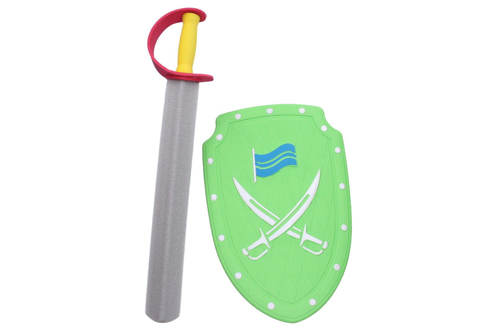 Meč se štítem pěnový 57 cm