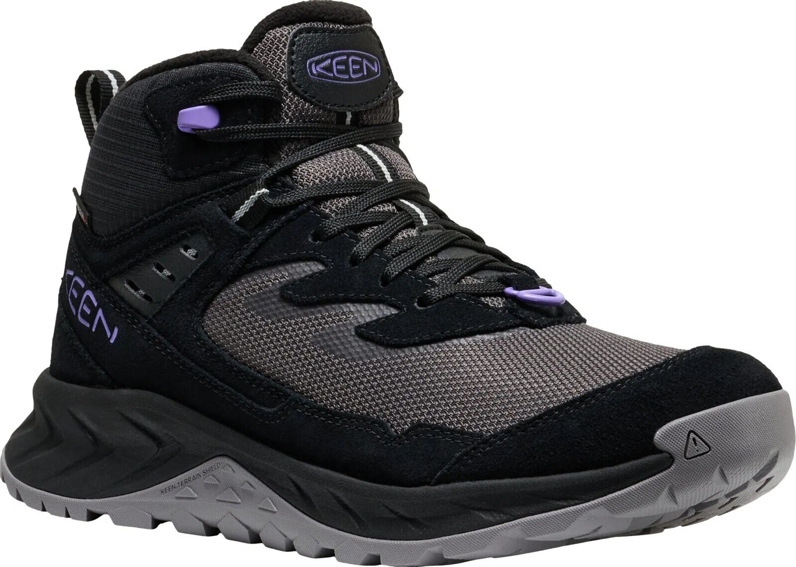 Keen HIGHTRAIL MID POLAR WOMEN black/aster purple Velikost: 38,5 195208783173
