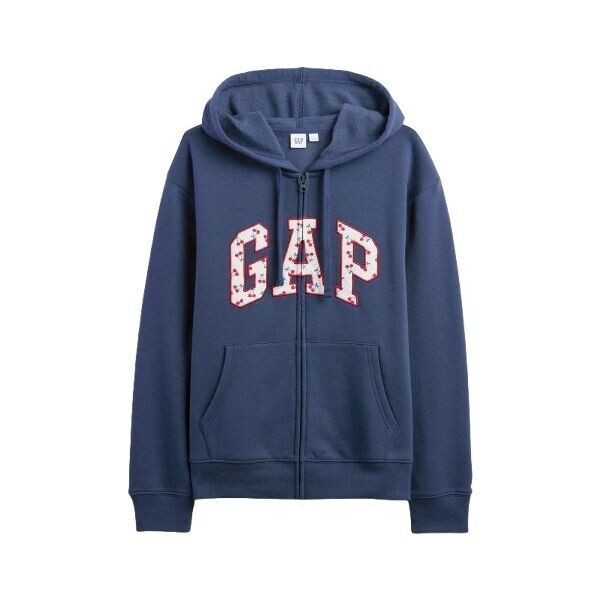 GAP V-GAP HERITAGE FZ HD Dámská mikina, tmavě modrá, velikost