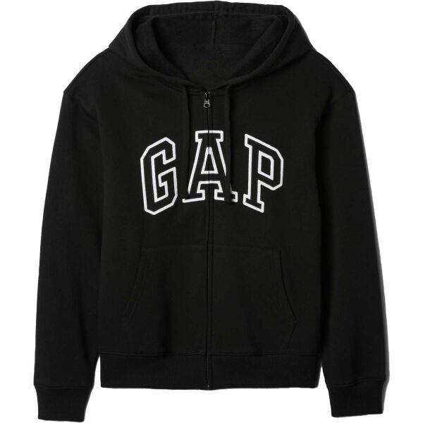 GAP V-GAP HERITAGE FZ HD Dámská mikina, černá, velikost