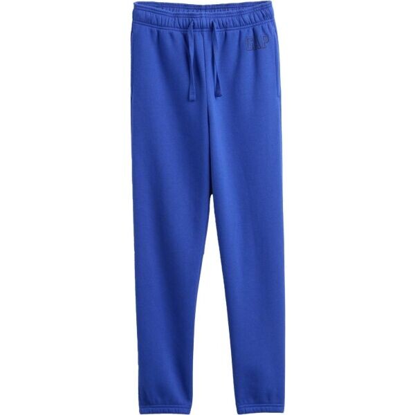GAP V-FRCH LOGO JOGGER Chlapecké tepláky, modrá, velikost