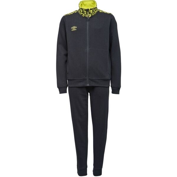 Umbro HOLLER Chlapecká tepláková souprava, černá, velikost 164-170