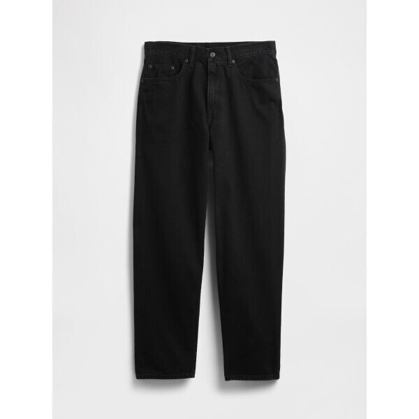 GAP V-BAGGY FIT BLK HALIBUT Pánské džíny, černá, velikost