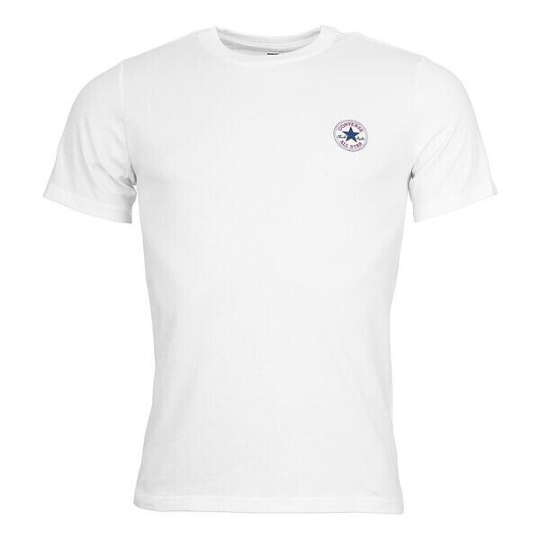 Converse CORE CHUCK PATCH TEE Unisexové tričko, bílá, velikost