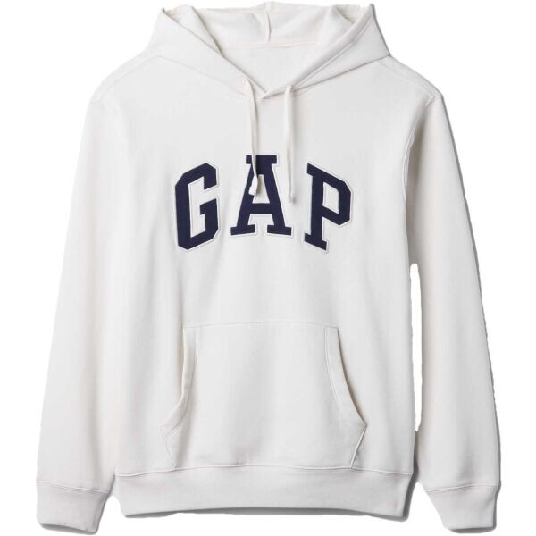 GAP V-HERITAGE LOGO Pánská mikina, bílá, velikost