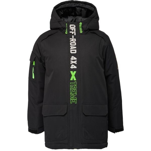 Lewro DARELL Chlapecká zimní bunda, černá, velikost 152-158