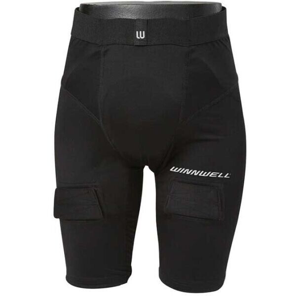 WINNWELL DÁMSKÉ KRAŤASY SE SUSPENZOREM WINNWELL JILL COMPRESSION SR Dámské sportovní kraťasy, , velikost