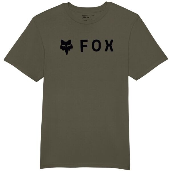 Fox ABSOLUTE SS PREM TEE Pánské triko, khaki, velikost
