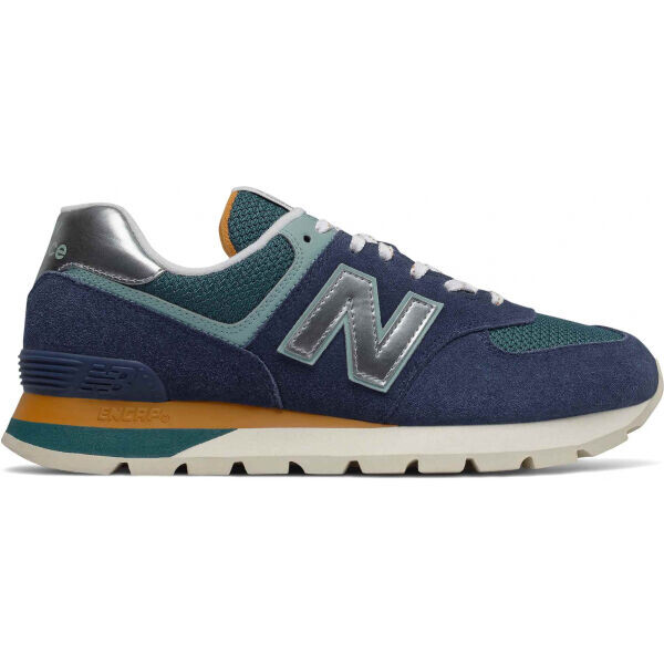 New Balance ML574DTB Pánská volnočasová obuv, modrá, velikost 40.5