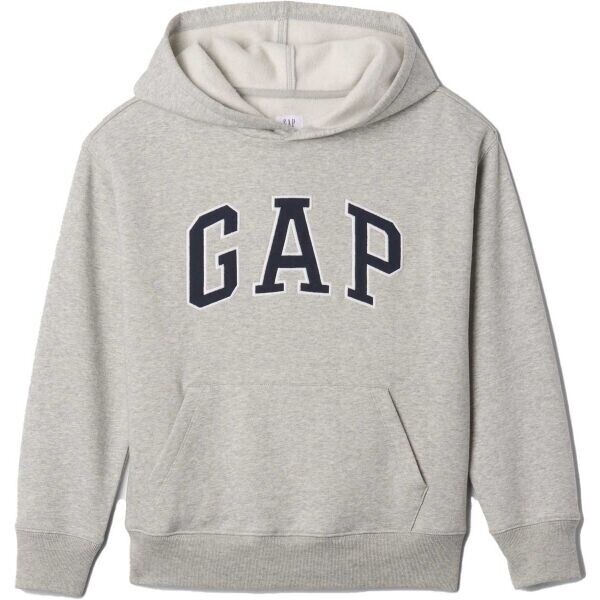 GAP V-BAS HERITAGE PO Chlapecká mikina, šedá, velikost