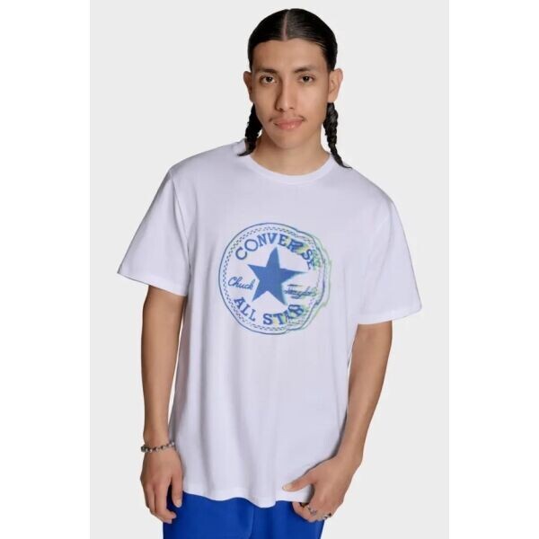 Converse ONLY ONE TEE Pánské tričko, bílá, velikost