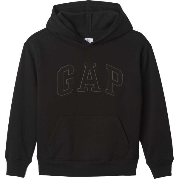 GAP V-BAS HERITAGE PO Chlapecká mikina, černá, velikost
