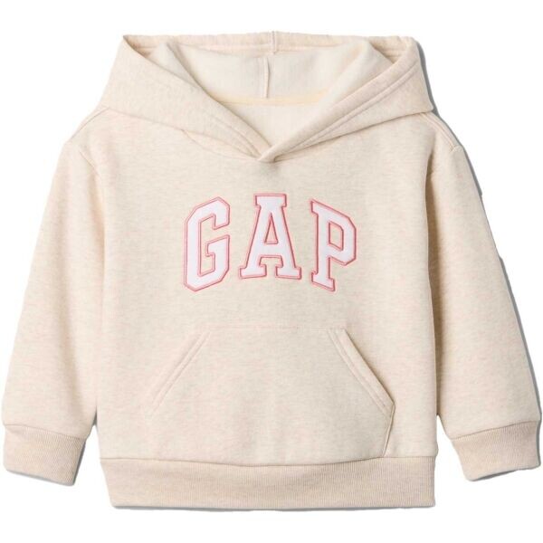 GAP V-LOGO PO Dětská mikina, béžová, velikost 2Y