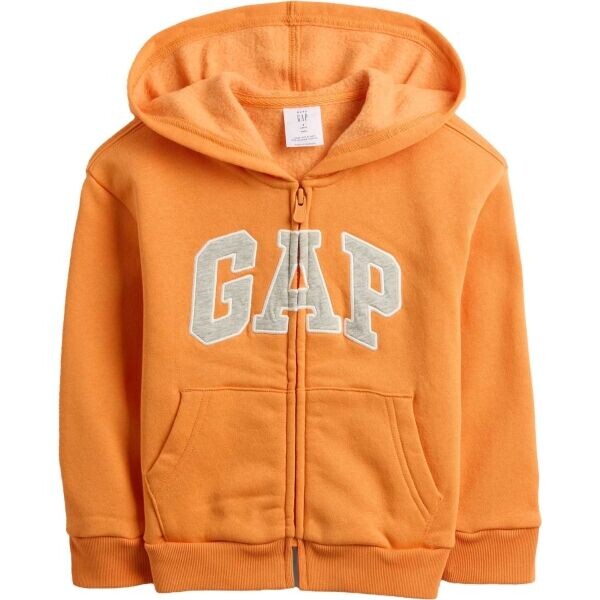 GAP V-FA NVLTY LOGO FZ Dětská mikina, oranžová, velikost 5Y