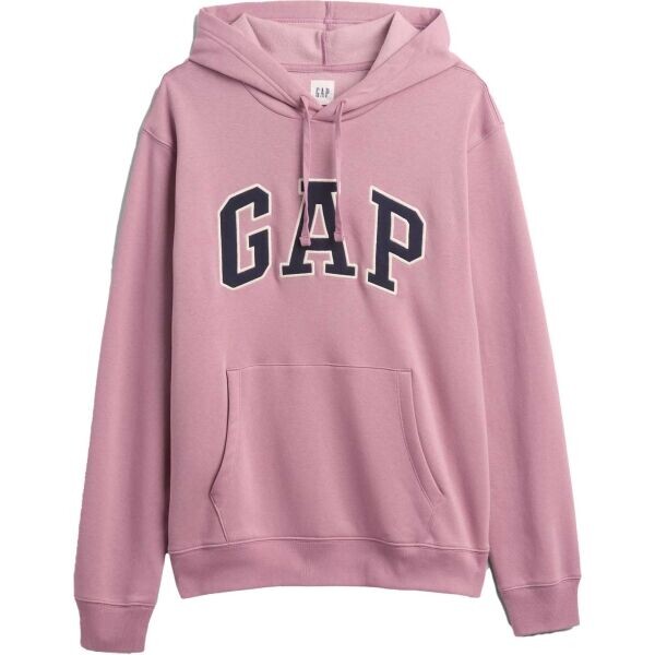 GAP V-HERITAGE LOGO Pánská mikina, fialová, velikost