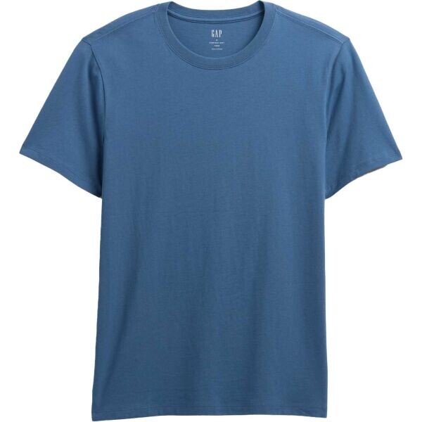 GAP V-EVERYDAY SOFT CREW - SOLID Unisex tričko, modrá, velikost