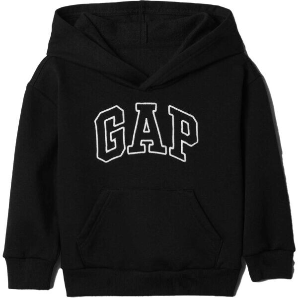 GAP V-LOGO PO Dětská mikina, černá, velikost