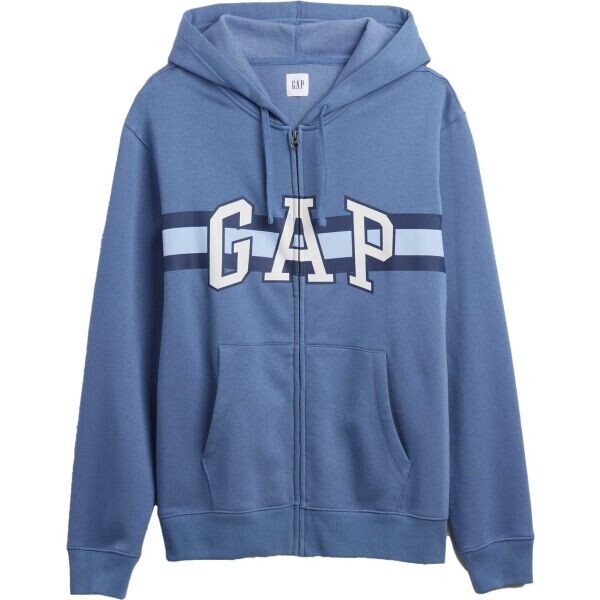 GAP V-HERITAGE LOGO FZ SNL - NOVELTY Pánská mikina, modrá, velikost
