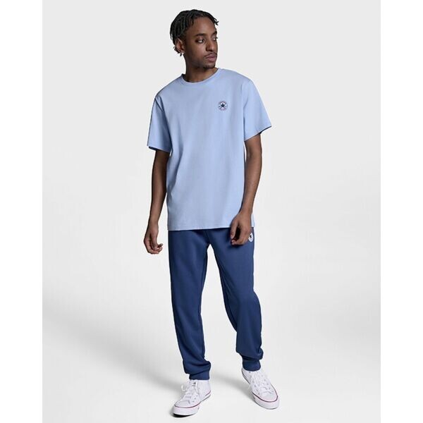 Converse CORE CHUCK PATCH TEE Unisexové tričko, modrá, velikost