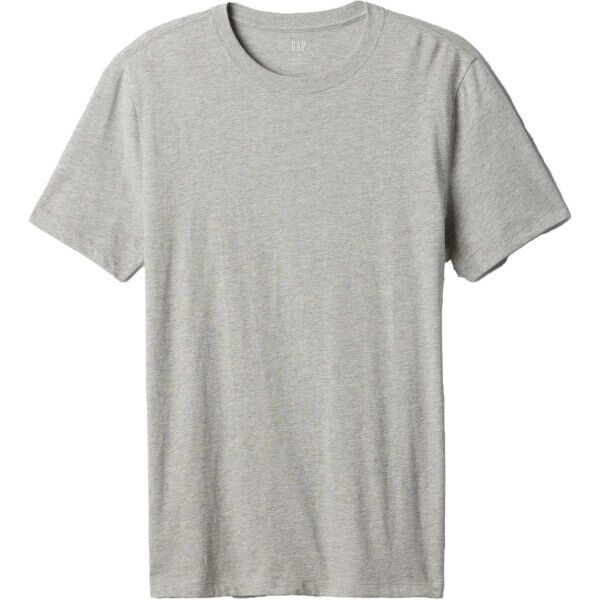 GAP V-EVERYDAY SOFT CREW - SOLID Unisex tričko, šedá, velikost