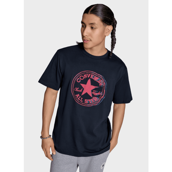 Converse ONLY ONE TEE Pánské tričko, černá, velikost