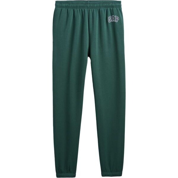 GAP V-HERITAGE LOGO JOGGER SNL Pánské sportovní tepláky, tmavě zelená, velikost