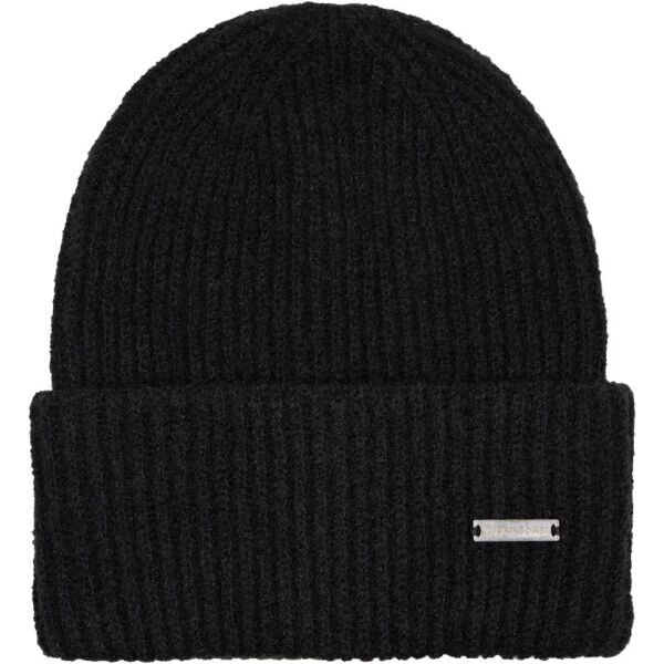 DIDRIKSONS MALIA BEANIE Dámská čepice, černá, velikost