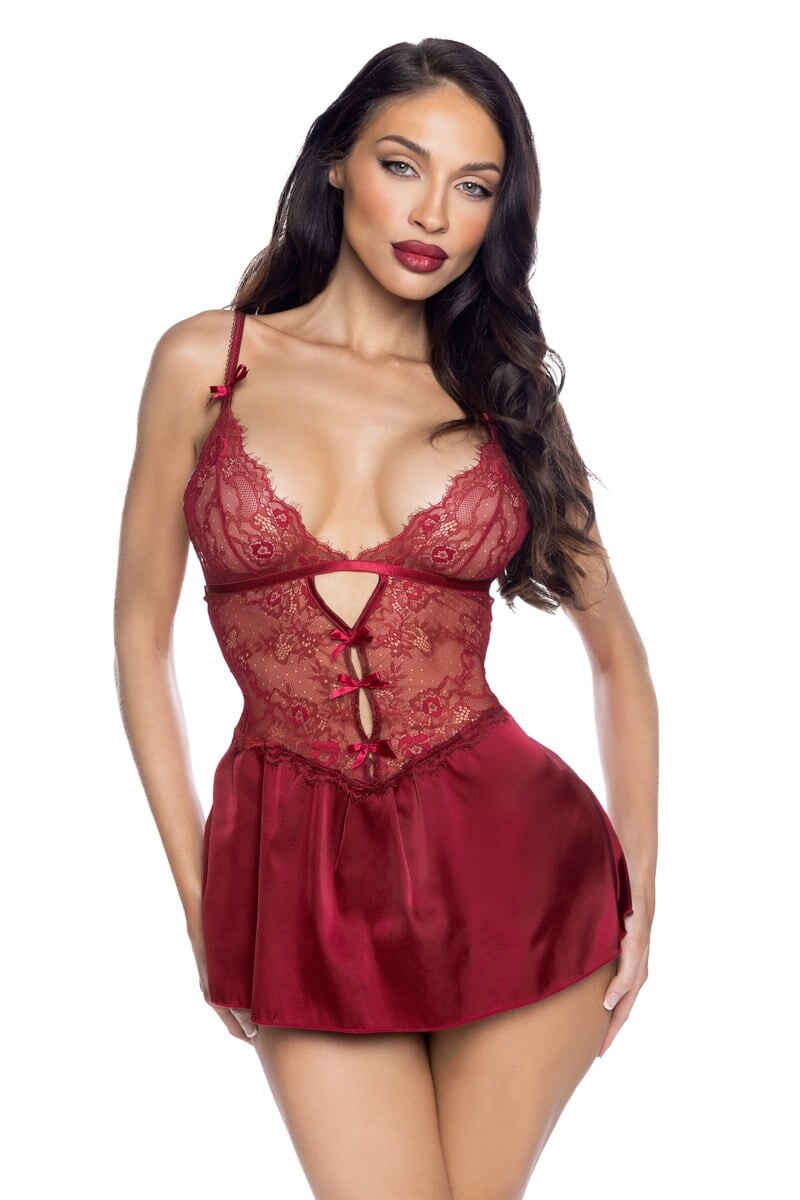 Bordová košilka Paradise Dream