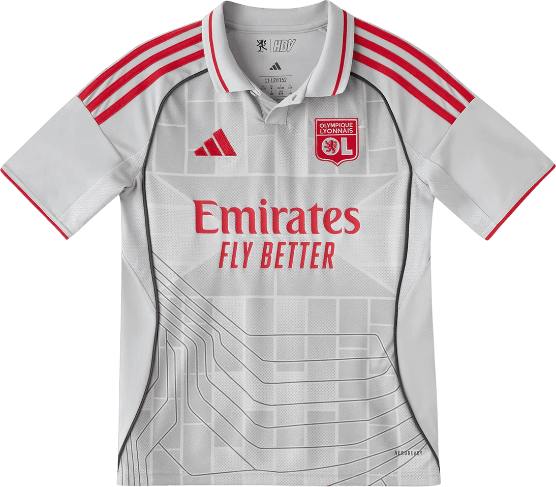 Dres adidas Olympique Lyonnais 3rd Jersey 2025/26 Kids