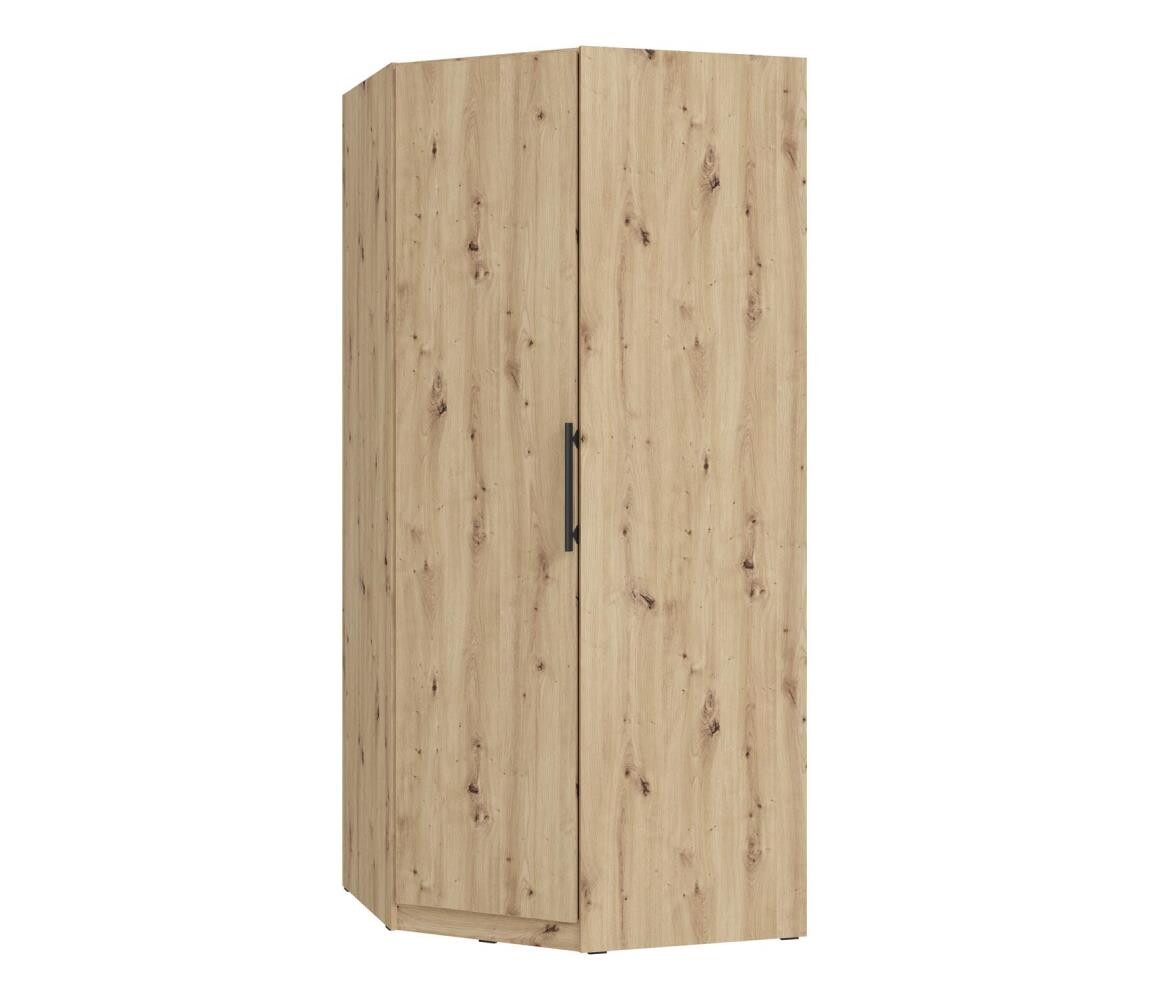 FORTE Rohová šatní skříň MARO 94x213 cm dub artisan CDXS91-D78