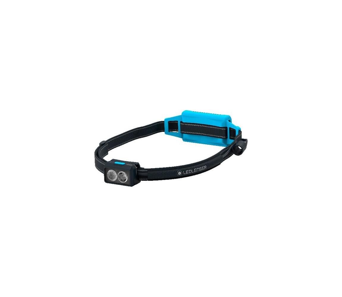 Ledlenser NEO5R - LED Stm. nabíjecí čelovka LED/1800 mAh IP54 600 lm 35 h modrá 502716