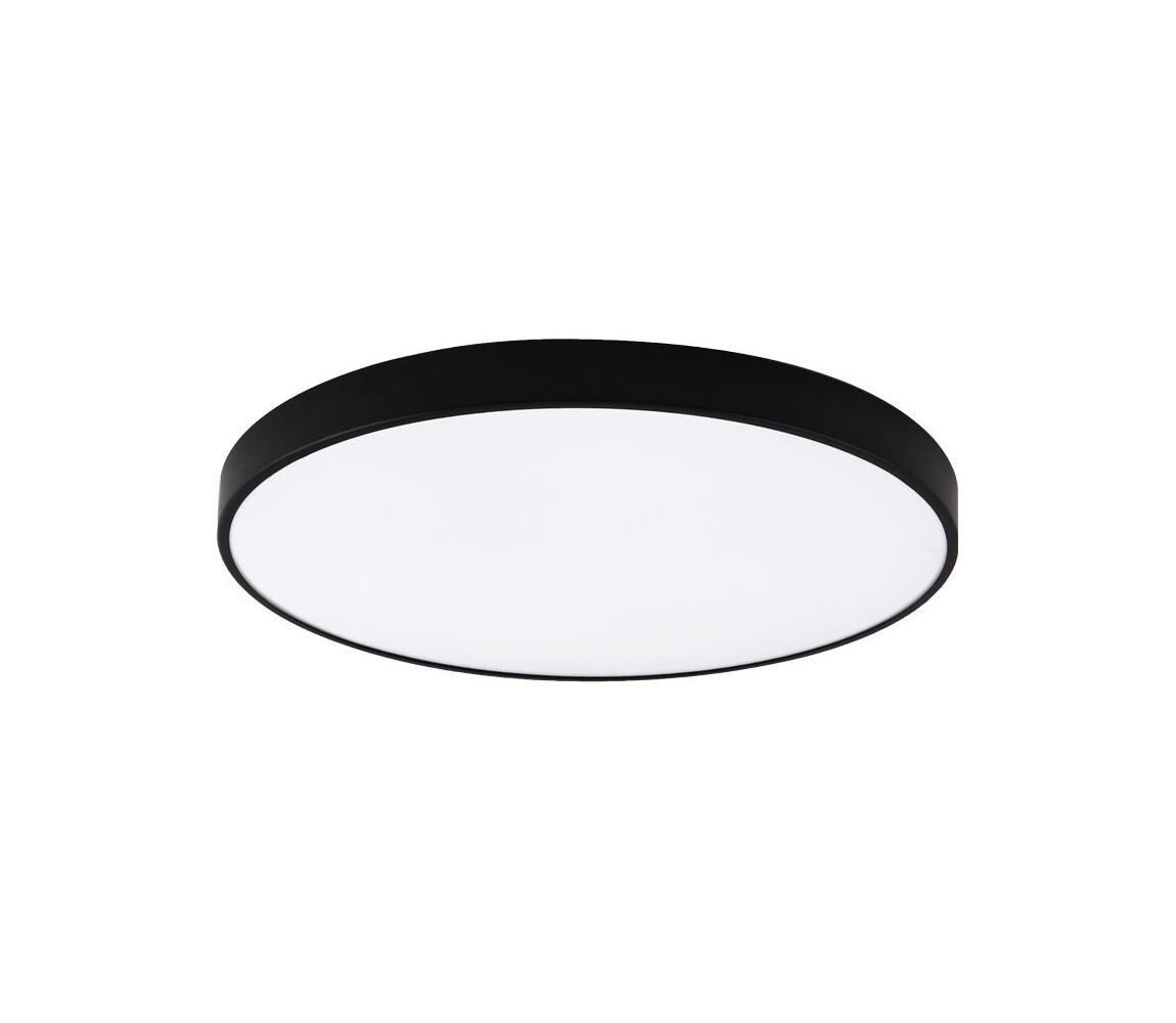 Top Light-LED Stm koupel stropní svít PETAL LED/60W/230V IP44 pr. 59 cm černá+DO Petal 60C RC