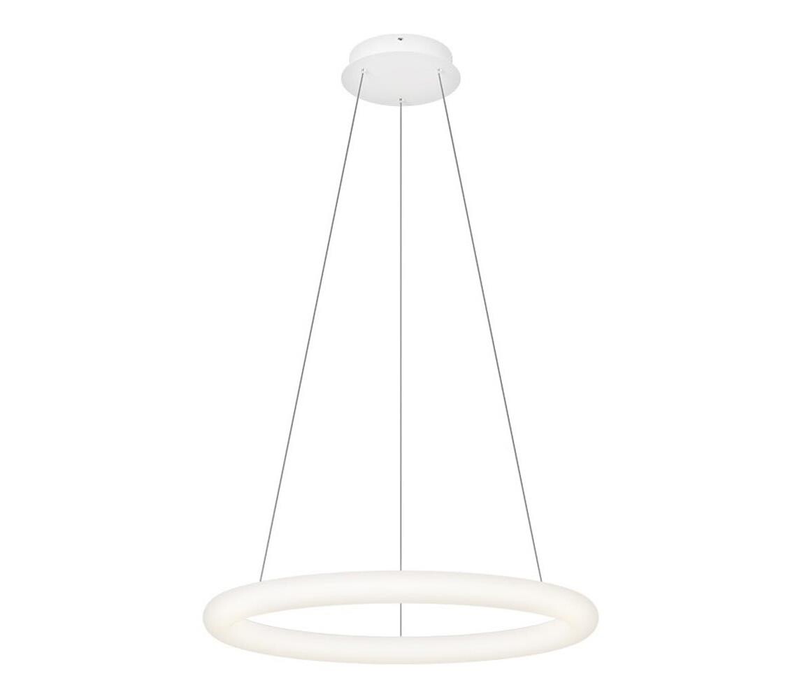 Top Light -LED Stmívatelný lustr na lanku RINGO LED/40W/230V 3000-6500K bílá+DO Ringo 60Z RC