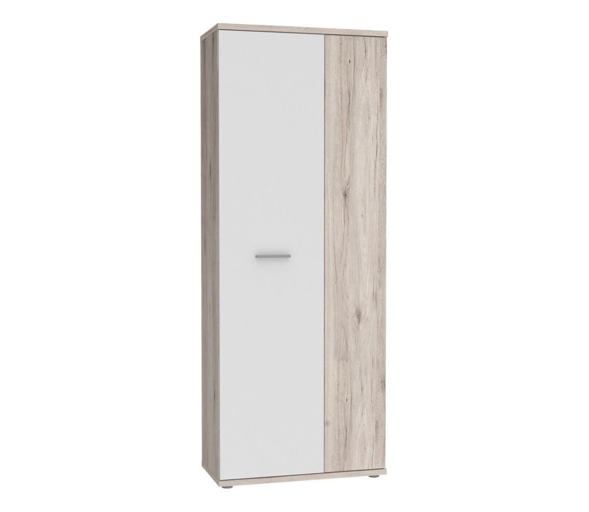 FORTE Komoda/Botník SIMO bílá/taupe MS151-P79F