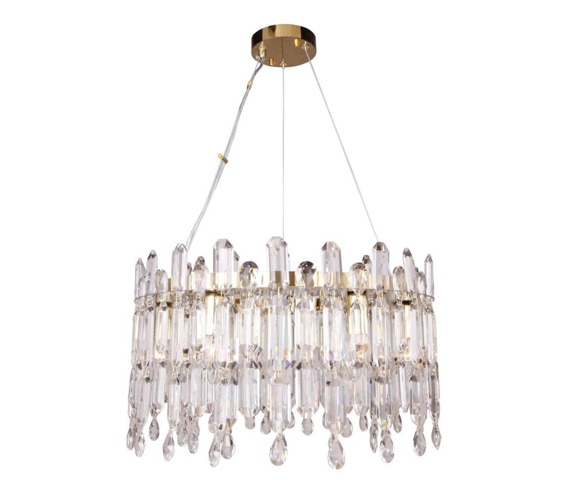 Zuma Line 9867-500 - Lustr na lanku CROWN 6xE14/40W/230V zlatá 9867-500