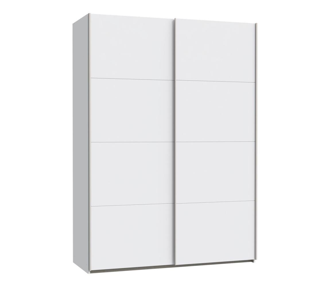 FORTE Šatní skříň KARO 150x210 cm bílá SHMS72413-120