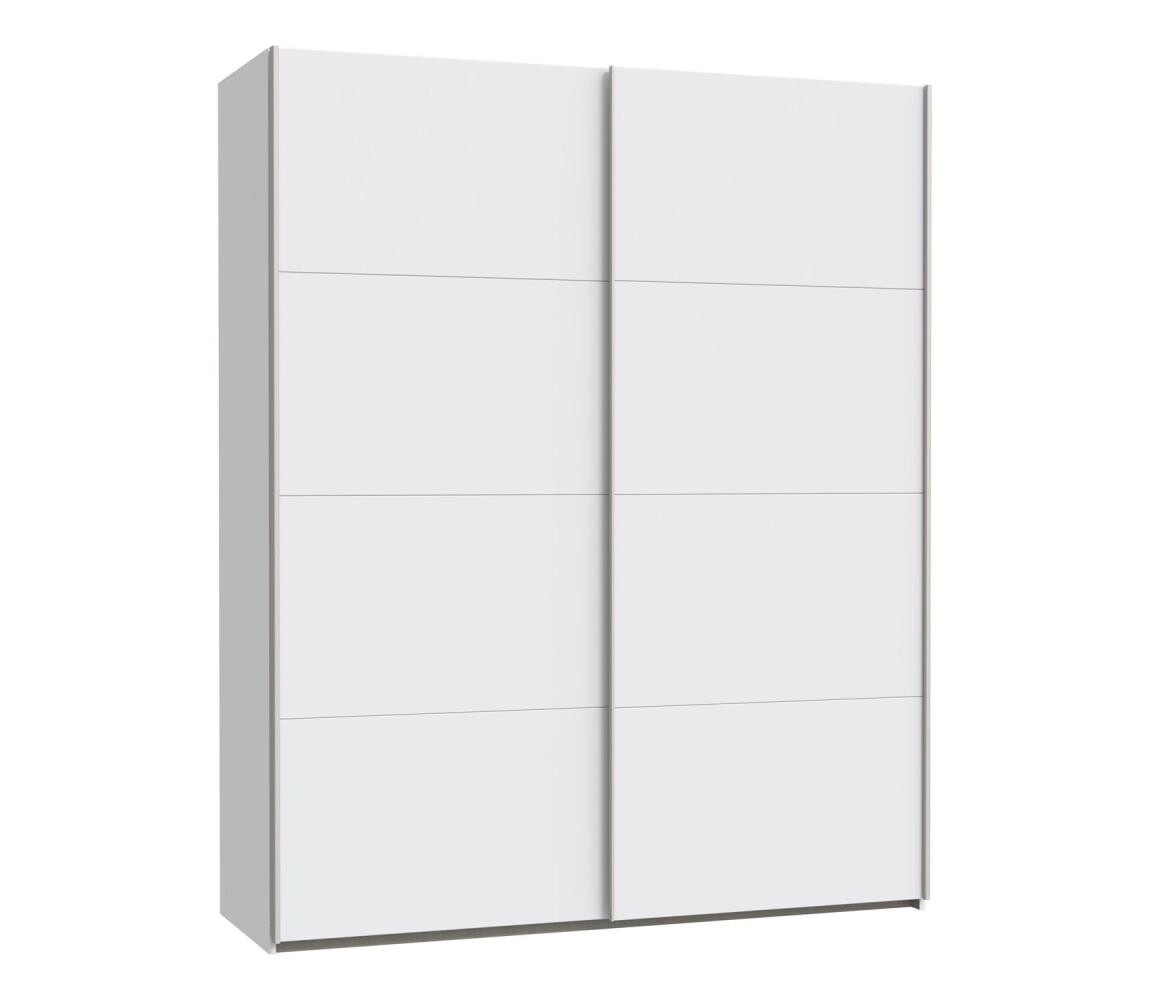FORTE Šatní skříň KARO 170x210 cm bílá SHMS82411-120