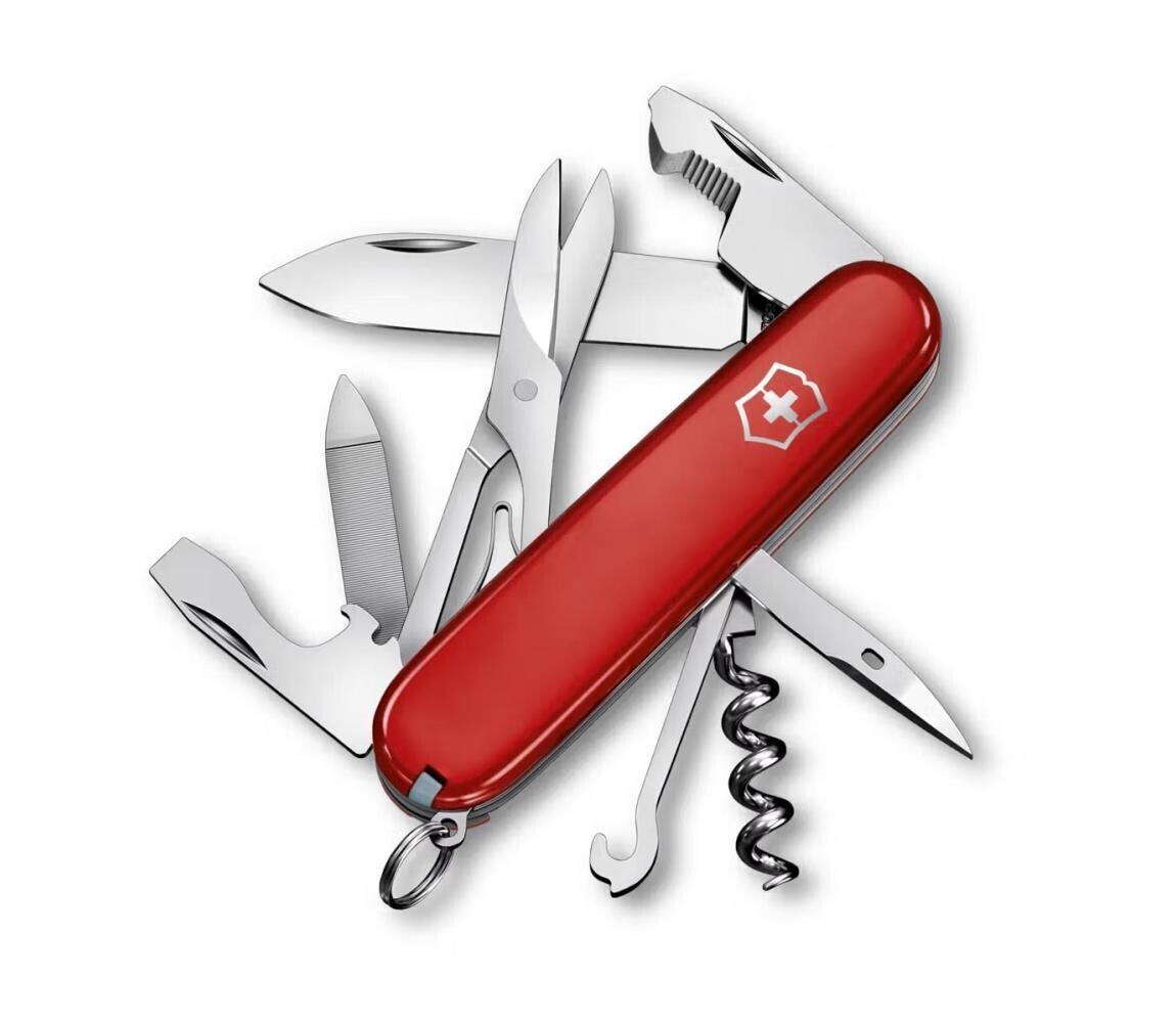 Victorinox - Multifunkční kapesní nůž COMPANION 9,1 cm/16 funkcí červená 733774