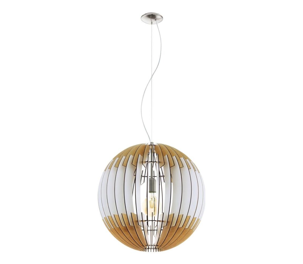 Eglo 32847 - Lustr na lanku OLMERO 1xE27/60W/230V 32847