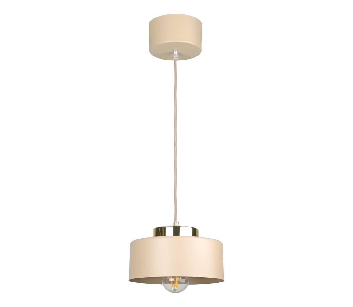 Keter Lighting Lustr na lanku IGNIA 1xE27/60W/230V taupe 3391
