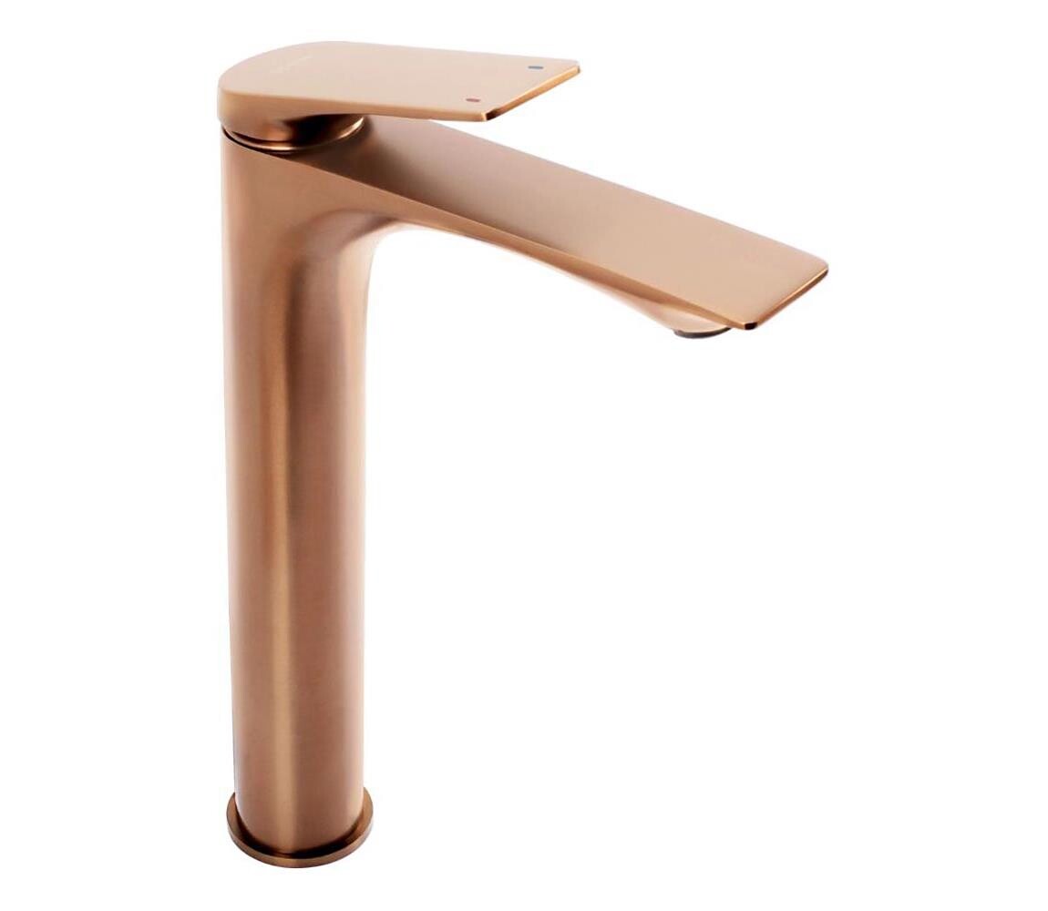 REA-B0493 - Umyvadlová baterie AVALON 30 cm kartáčovaná měď REA-B0493