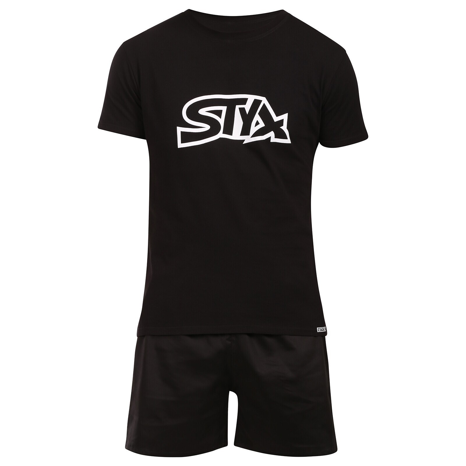 Pánské pyžamo Styx černé (PKP960) XXL
