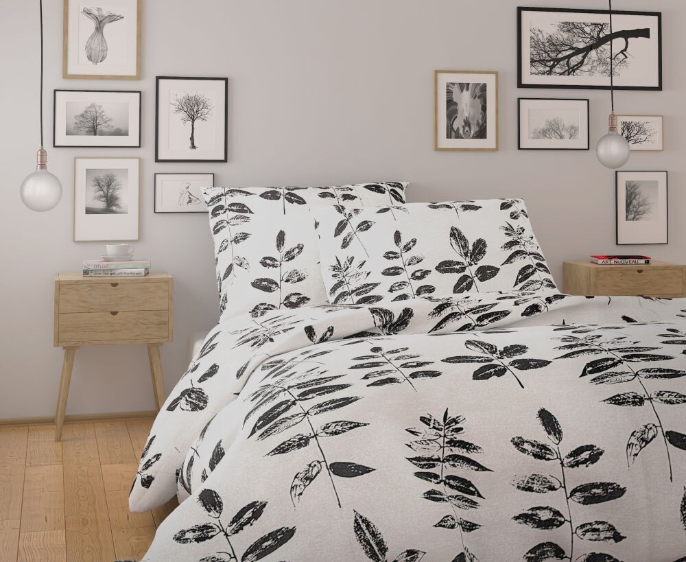 Kvalitex Bavlněné povlečení 140x200 + 70x90cm - TYRA