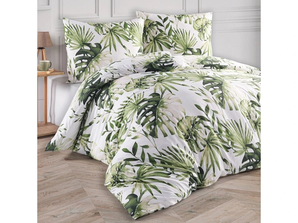 TipTrade Bavlněné povlečení 140x200 + 70x90 cm - Botanic