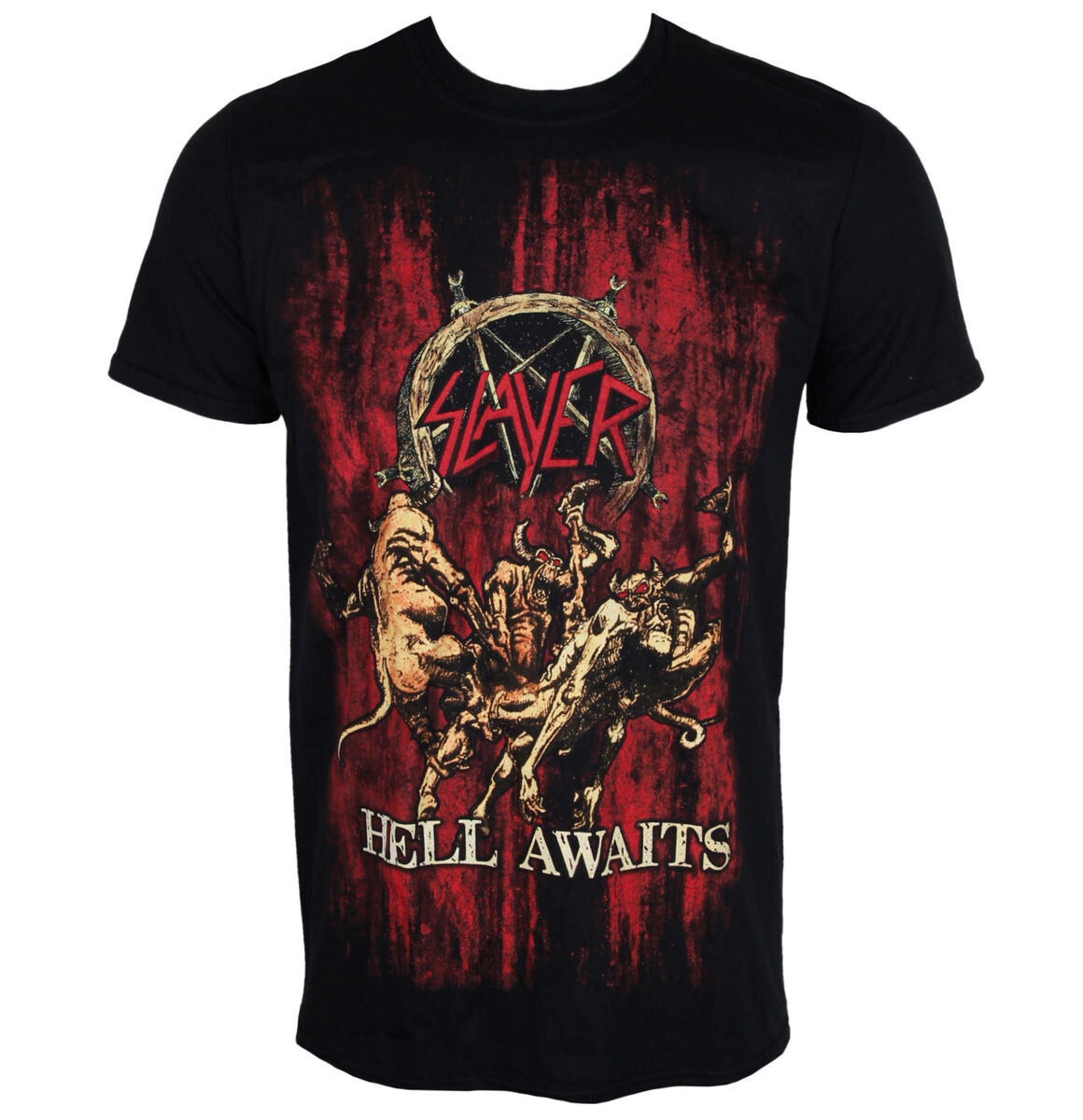 Tričko metal pánské Slayer - Hell Awaits - ROCK OFF - SLAYTEE41MB S