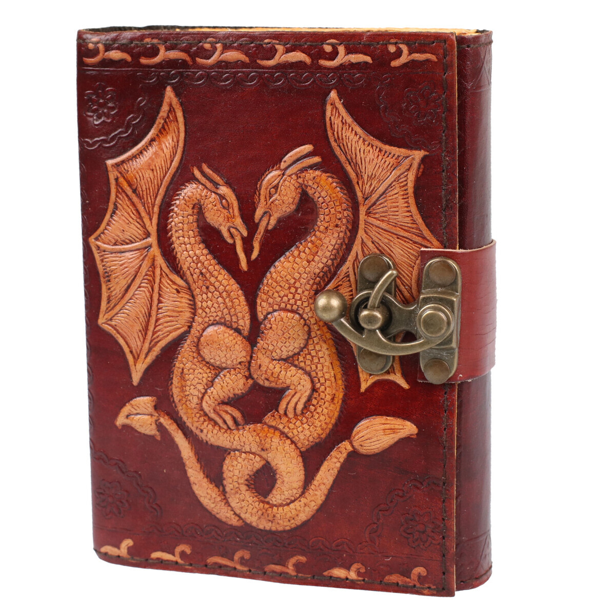 poznámkový blok LORD OF THE DARKNESS - Dragons - Brown