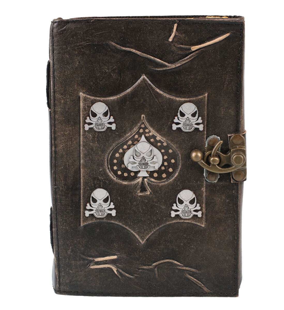 poznámkový blok LORD OF THE DARKNESS - Skulls - Dark Brown