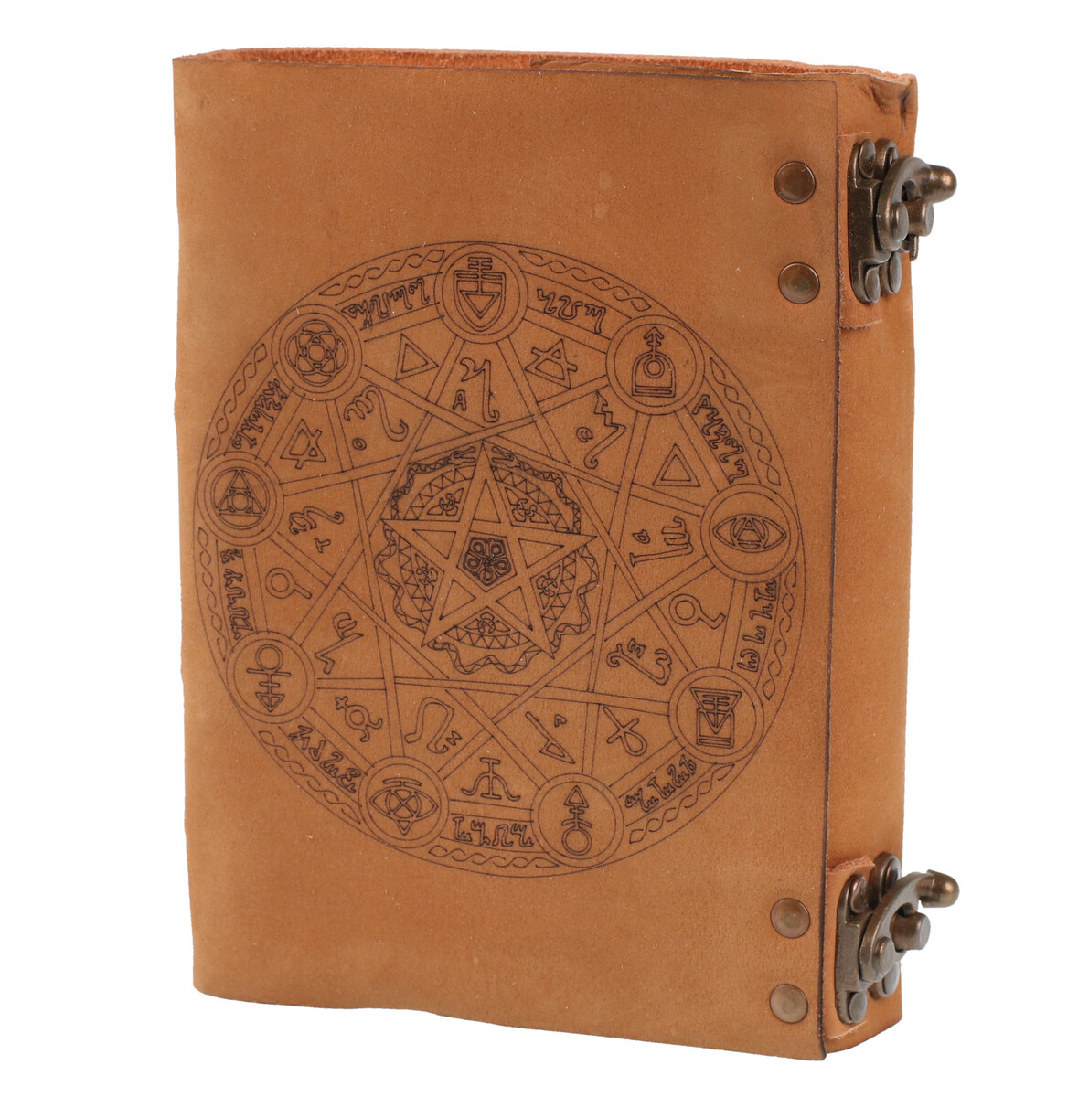 poznámkový blok LORD OF THE DARKNESS - Pentagram - Light Brown