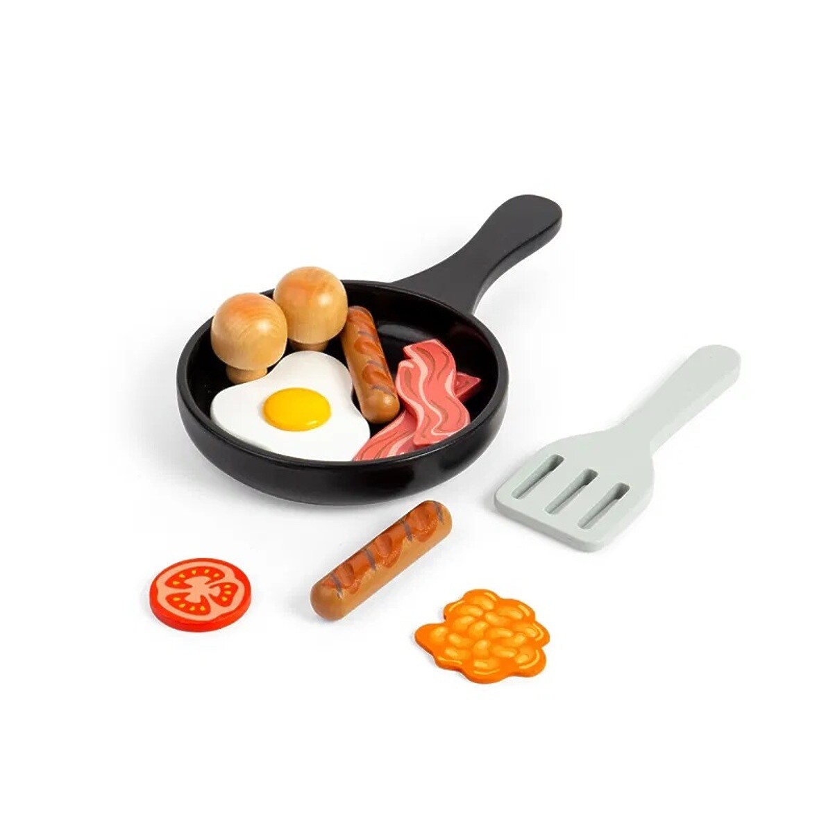 Ourbaby Bigjigs Toys Snídaně na pánvi